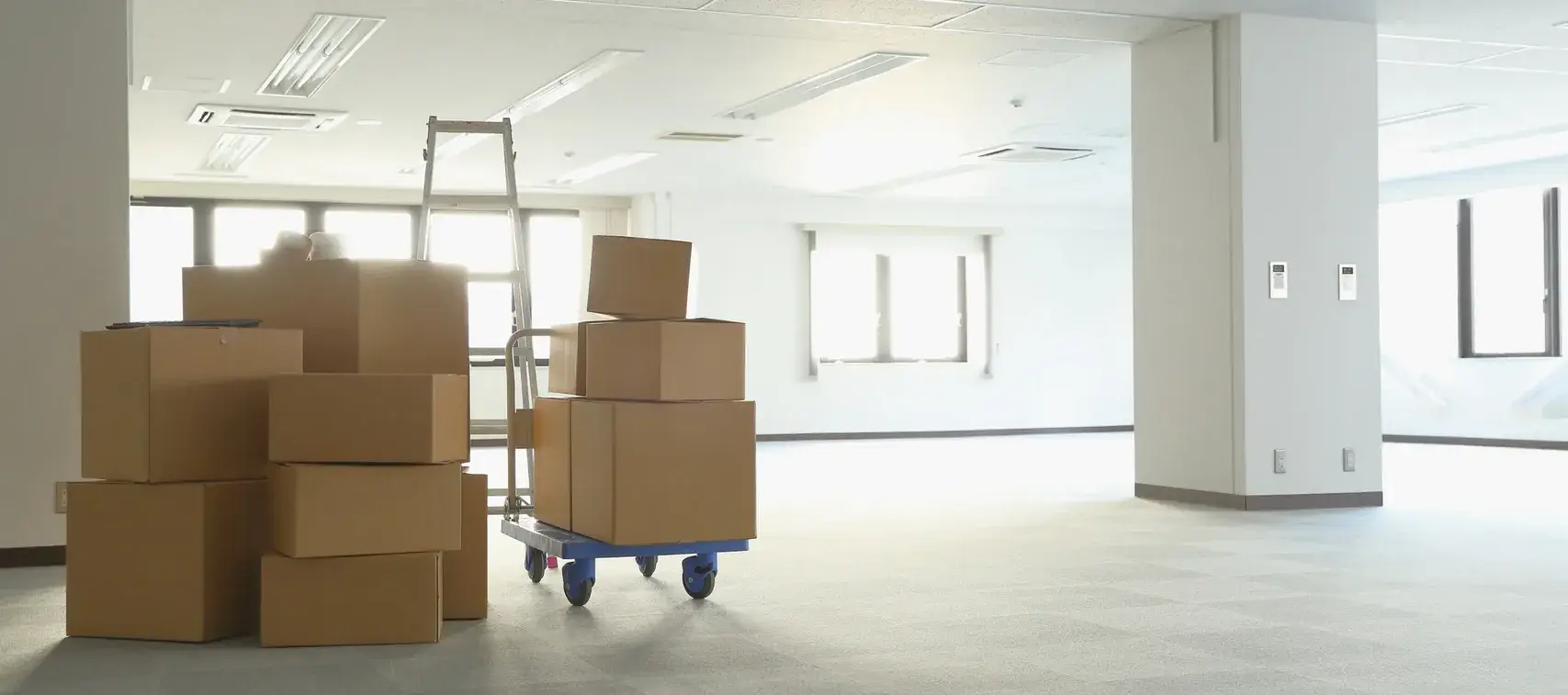 Déménagenet dans une entreprise